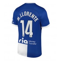 Pánský Fotbalový dres Atletico Madrid Marcos Llorente #14 2023-24 Venkovní Krátký Rukáv